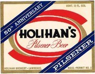 Holihan's Pilsener Beer 