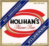 Holihan's Pilsener Beer 