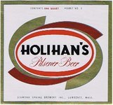 Holihan's Pilsner Beer 