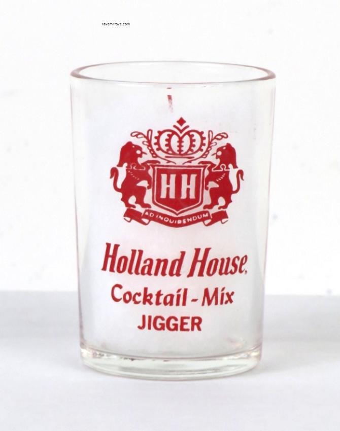 Holland House Cocktail Mix 2½ Inch Measuring Jigger Shot Glass