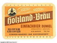 Holzland-Bräu Einfachbier Dunkel