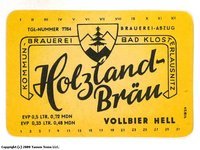 Holzland-Bräu Vollbier Hell