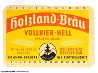 Holzland-Bräu Vollbier Hell