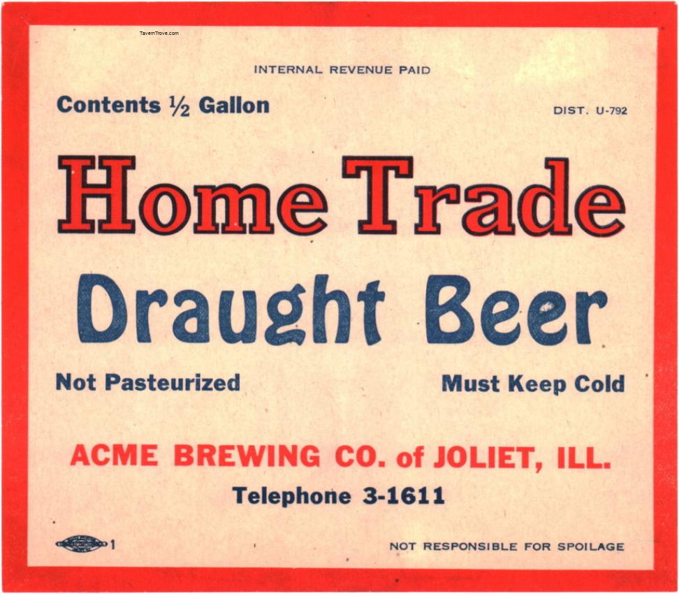 Home Trade Draught Beer