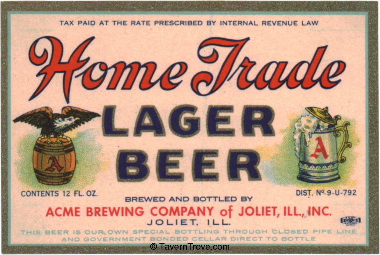 Home Trade Lager Beer