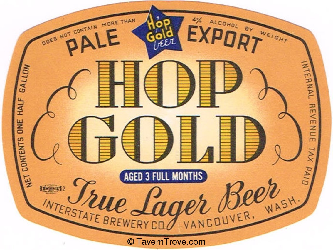 Hop Gold True Lager Beer