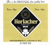 Horlacher Pilsner Beer