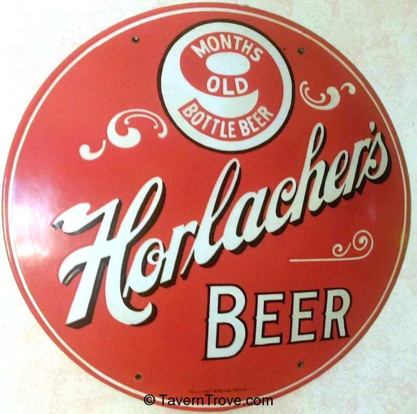 Horlacher's Beer porcelain