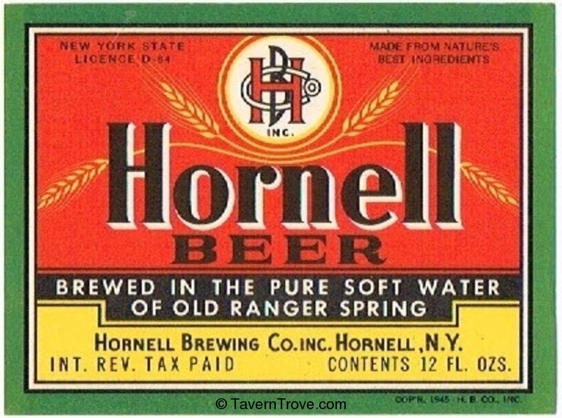 Hornell Beer 