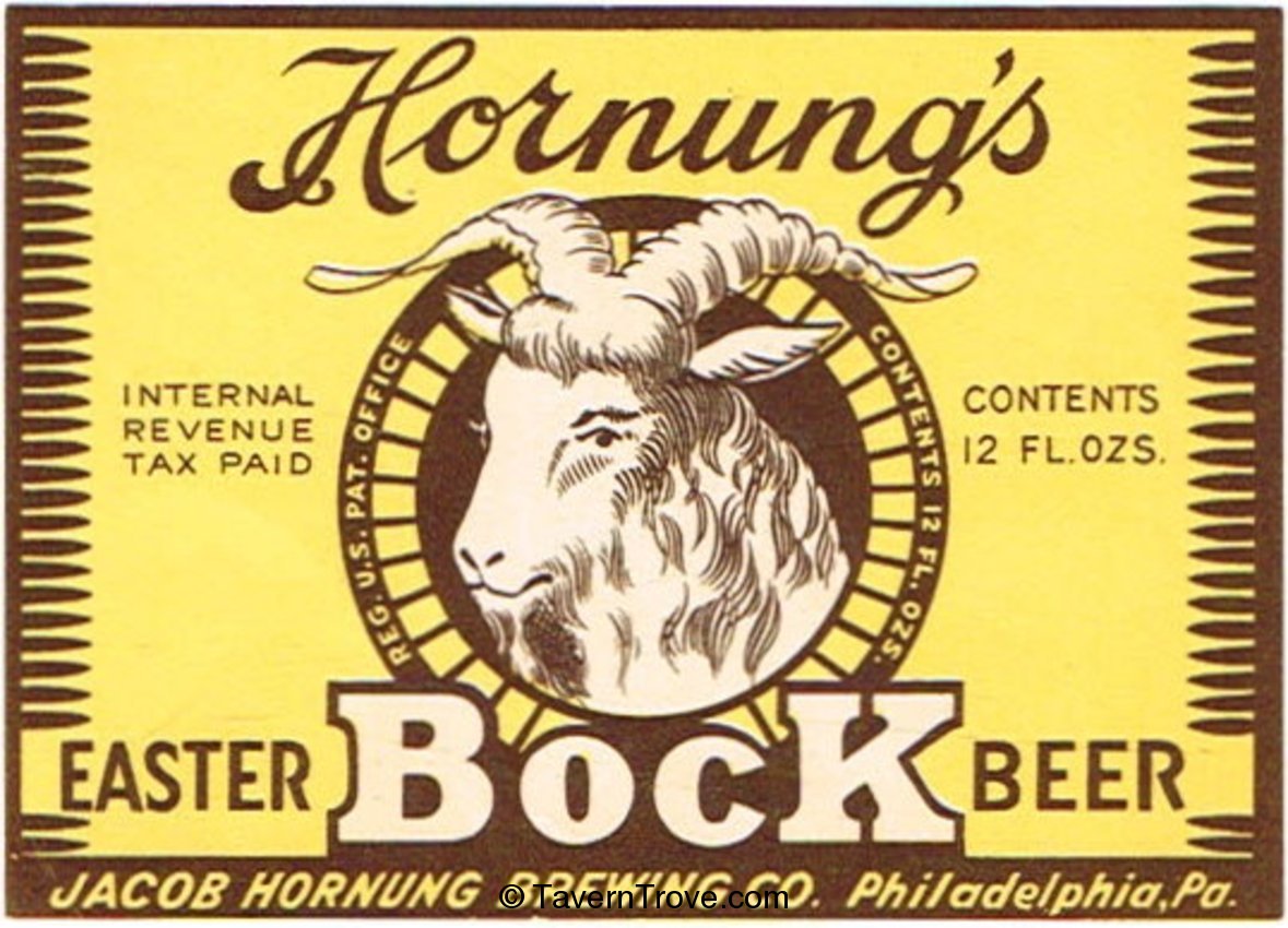 Hornung's Easter Bock Beer