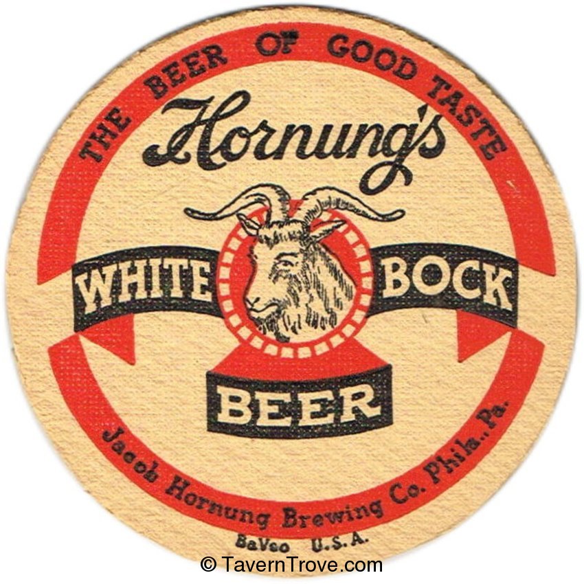 Hornung's White Bock Beer