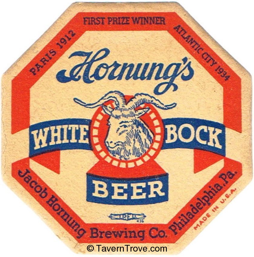 Hornung's White Bock Beer/Londonderry Ale
