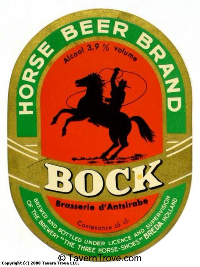 Horse Brand Bock Beer