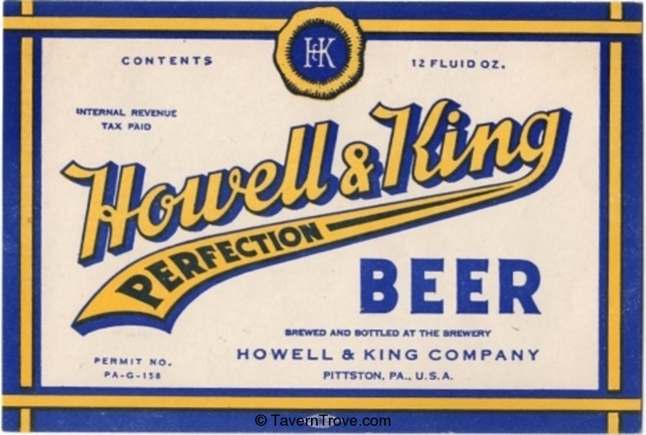 Howell & King Perfection Beer 