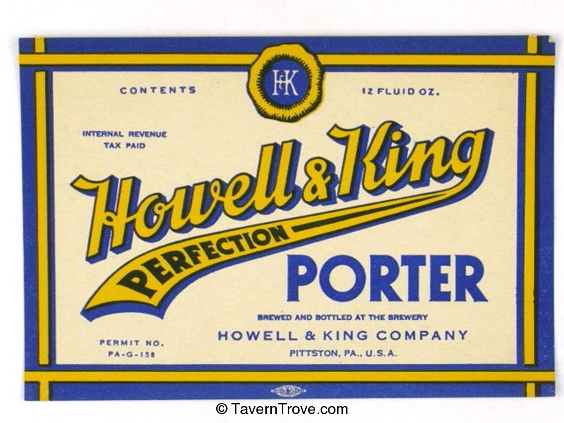 Howell & King Perfection Porter