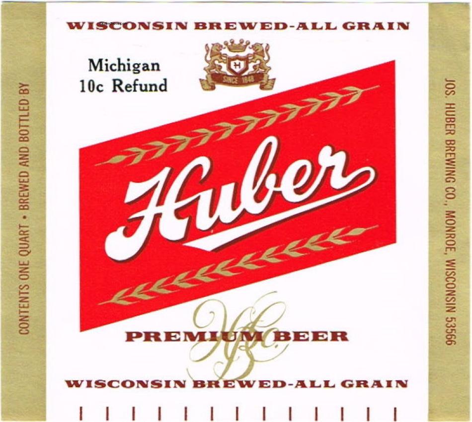 Huber Premium Beer (Michigan Tax)
