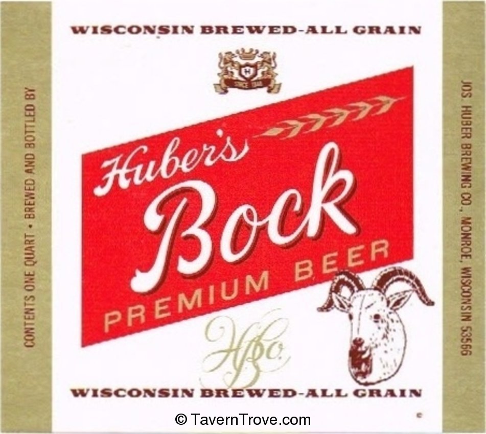 Huber's Bock Beer 