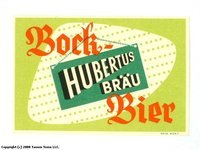 Hubertus Bräu Bock Bier