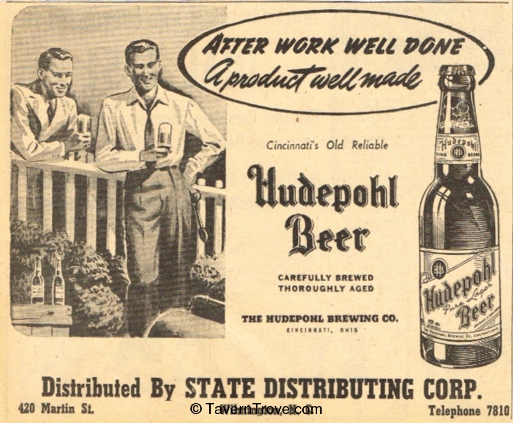 Hudepohl Beer