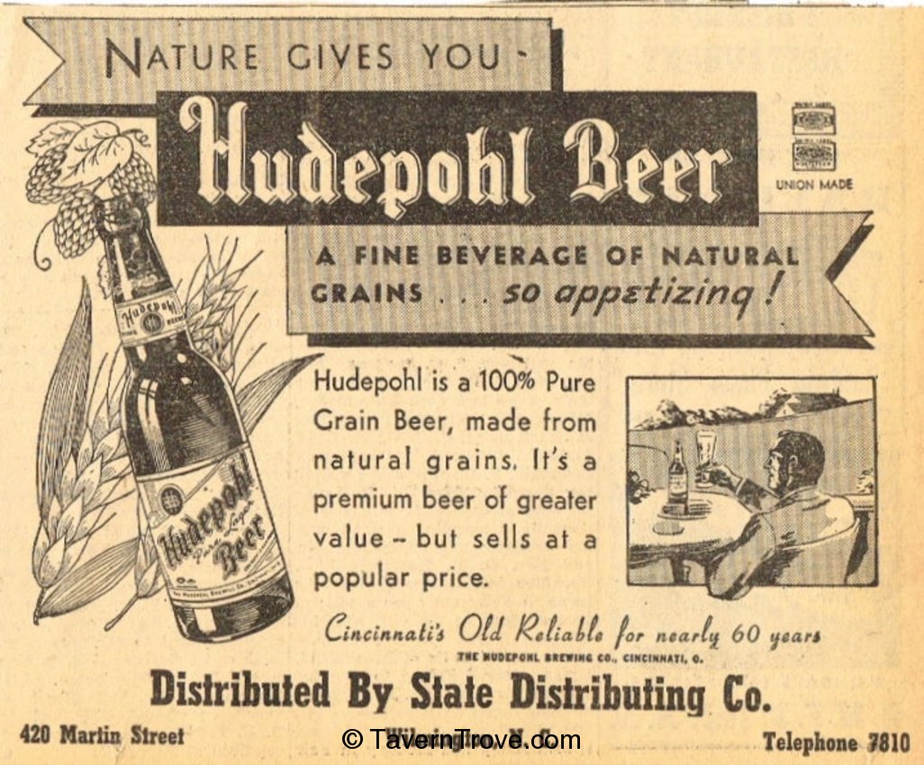 Hudepohl Beer