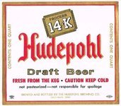 Hudepohl Draft Beer