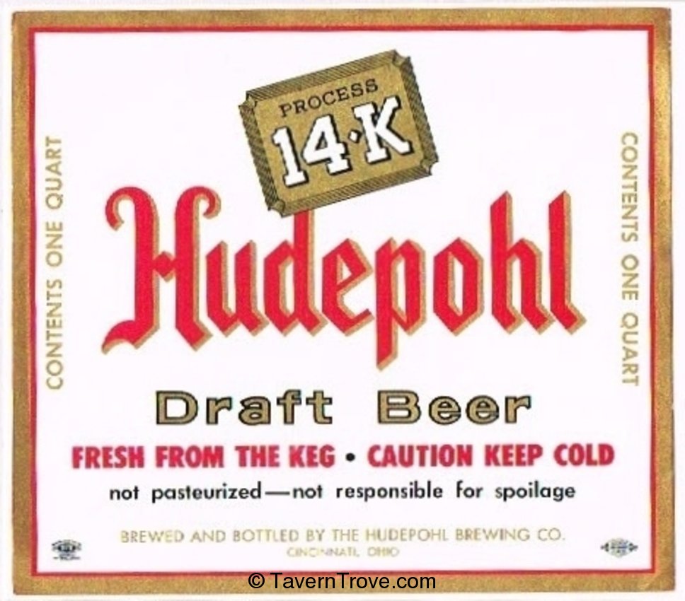 Hudepohl Draft Beer