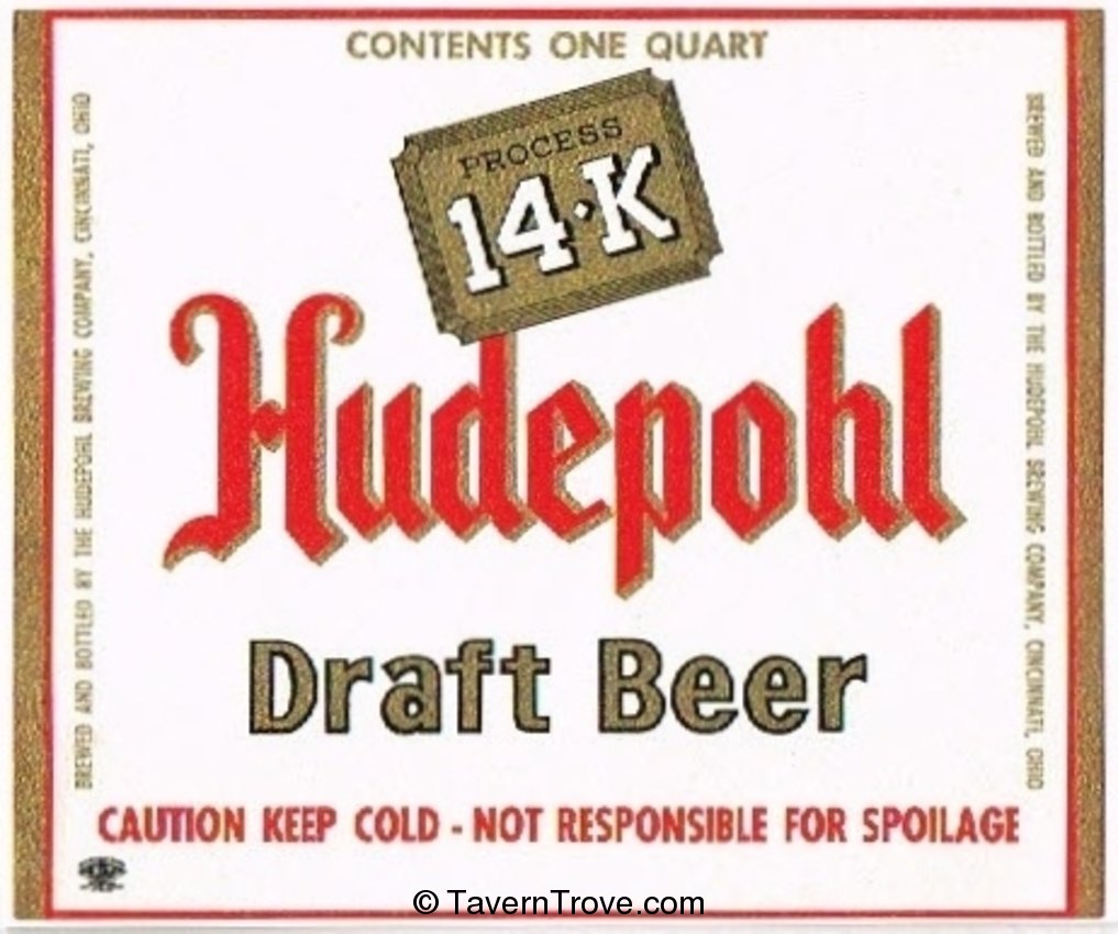 Hudepohl Draft Beer