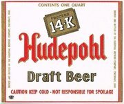 Hudepohl Draft Beer
