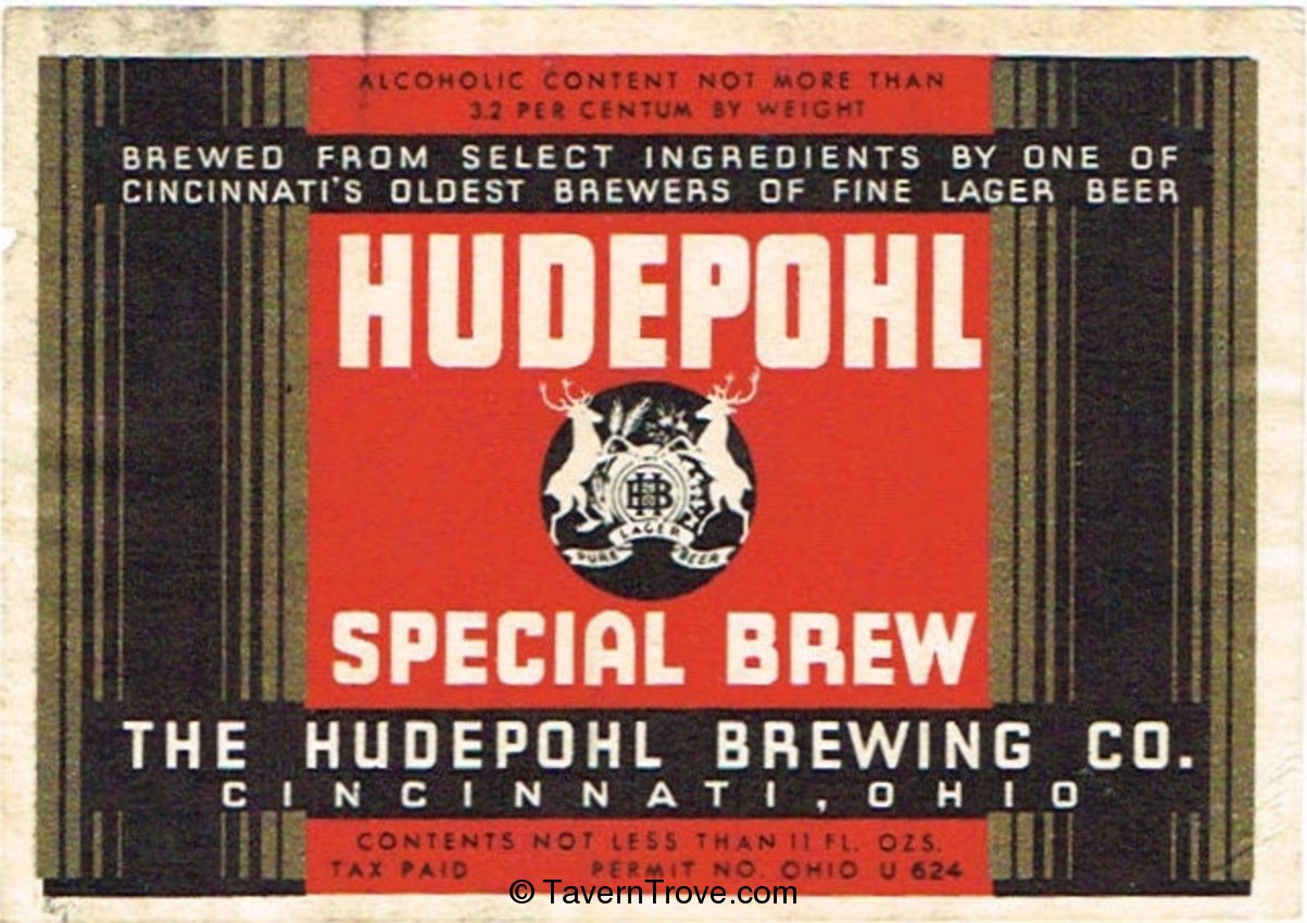 Hudepohl Special Brew Beer