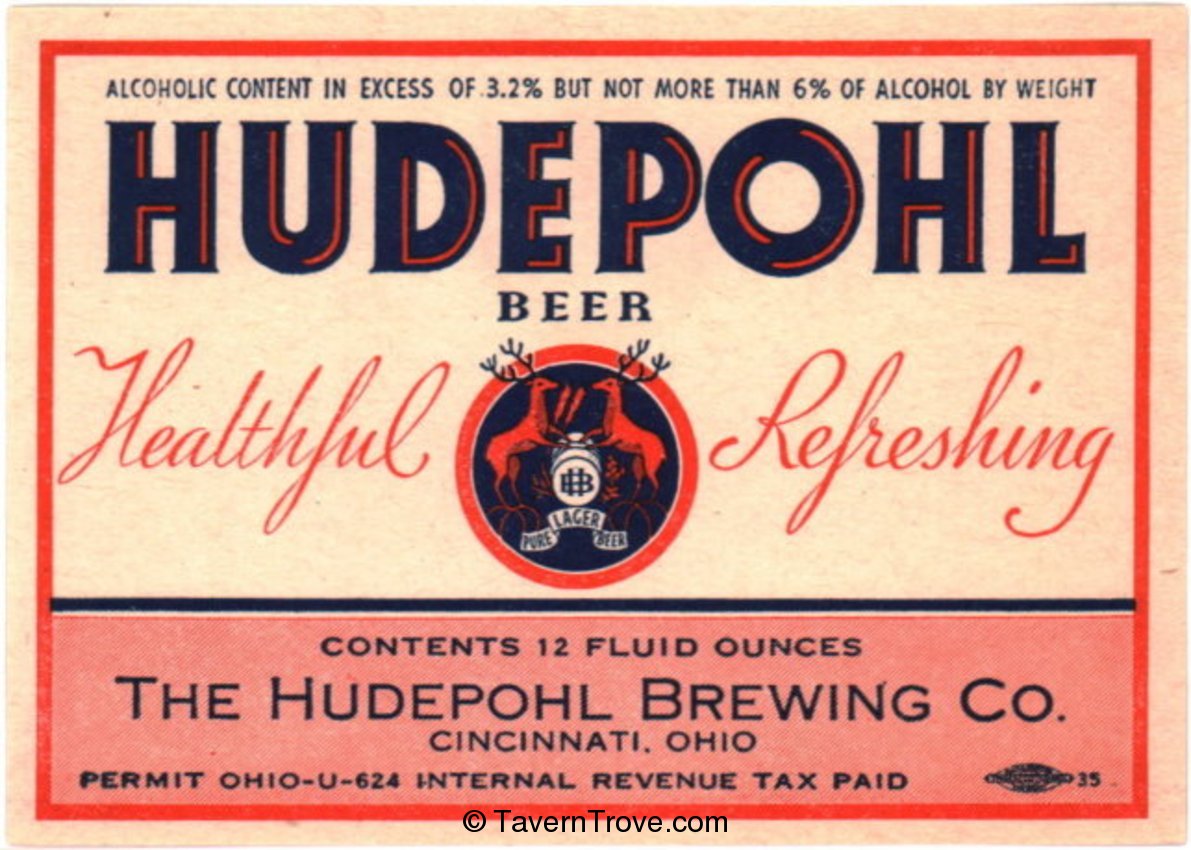 Hudepohl Beer