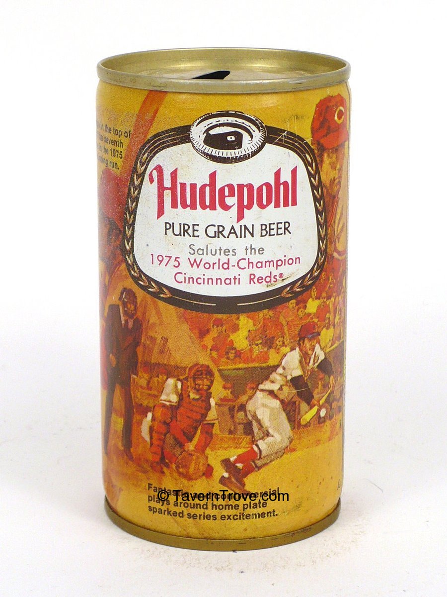 Item 3642 1975 Hudepohl Beer Tab Top Can T7806