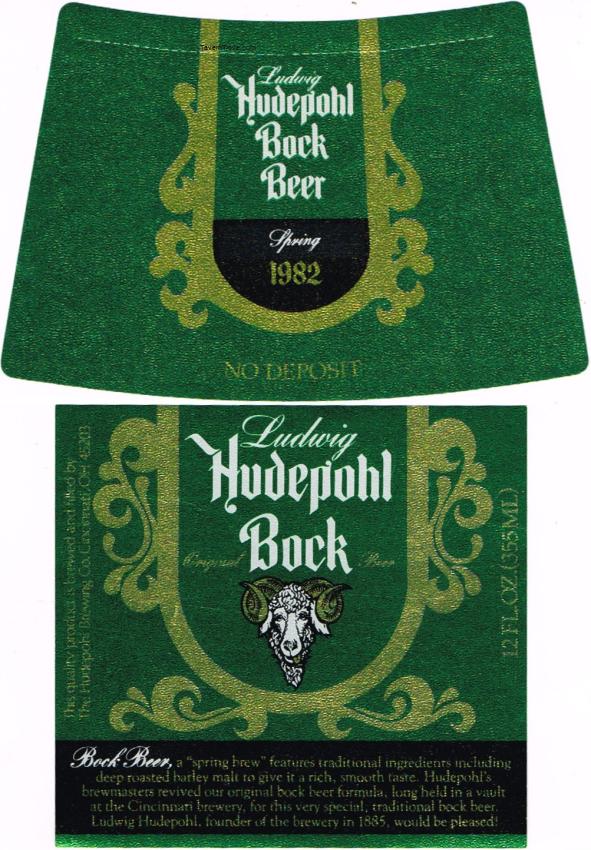 Hudepohl Bock Beer