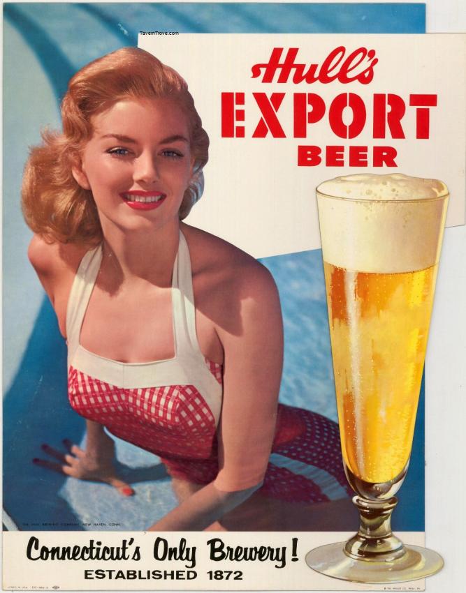 Hull's Export Beer Bathing Beauty