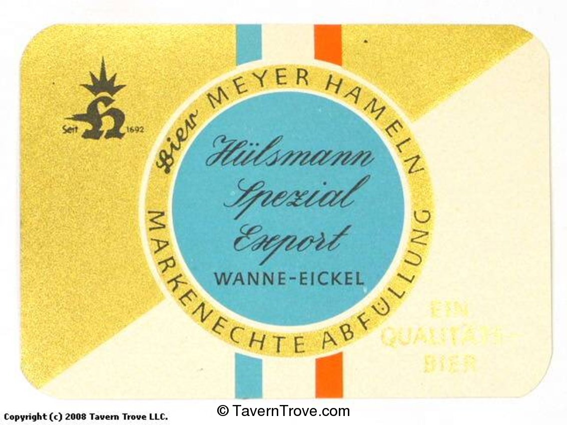 Hülsmann Spezial Export