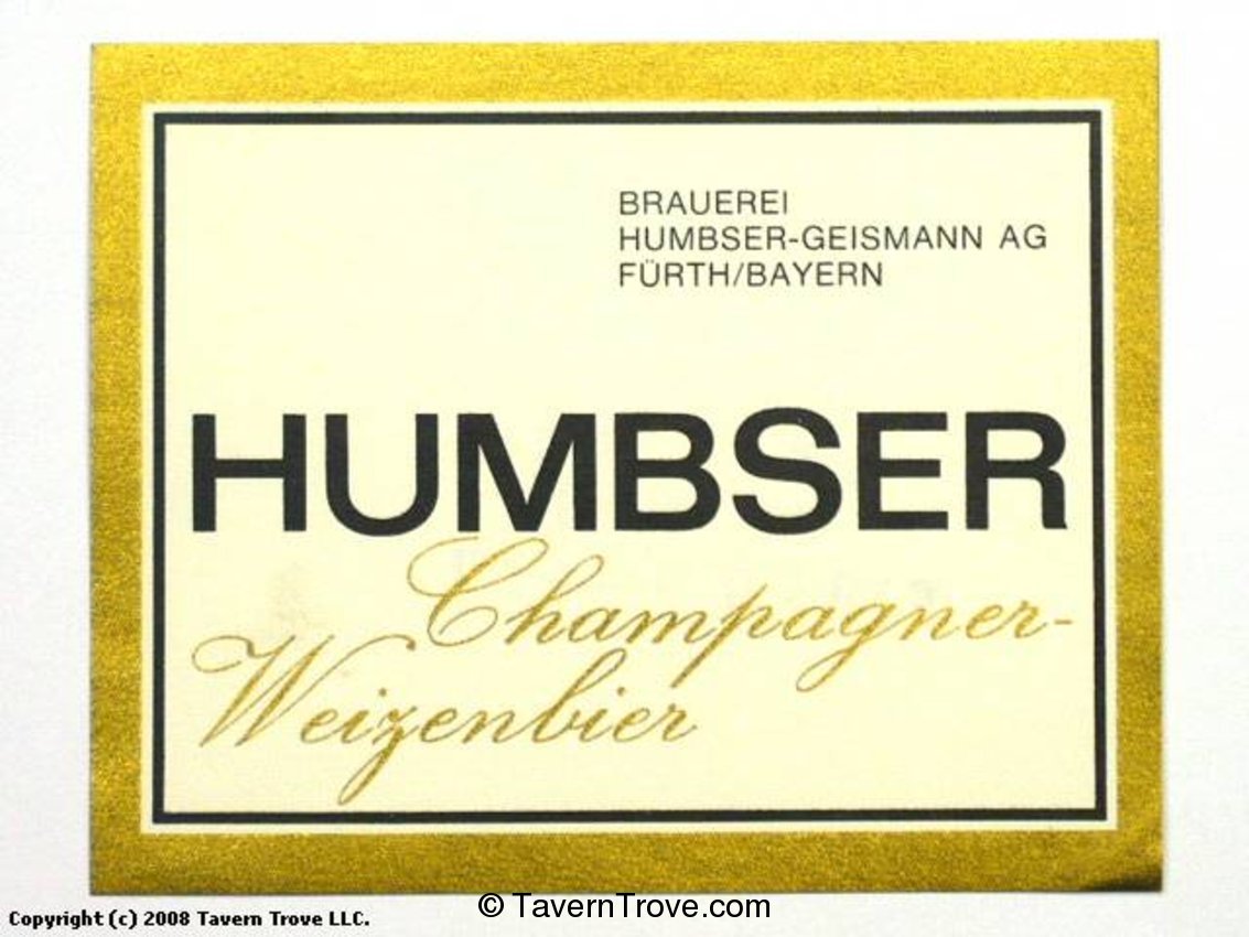 Humbser Champagner Weizenbier