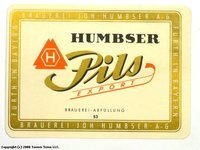 Humbser Pils Export