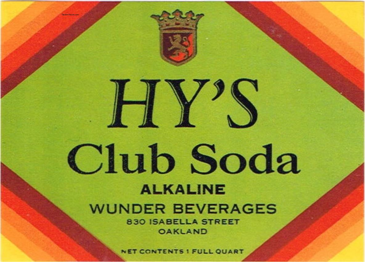 Hy's Club Soda