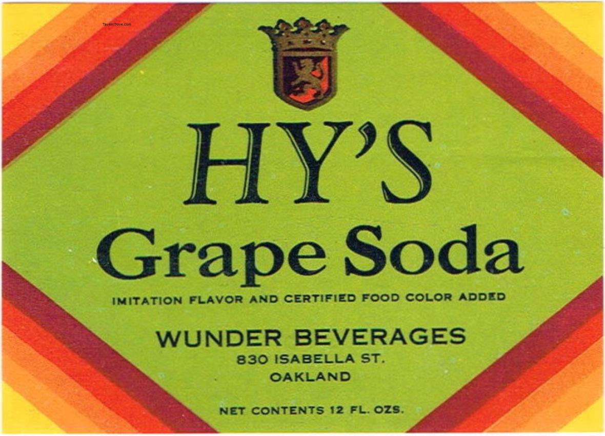 Hy's Grape Soda