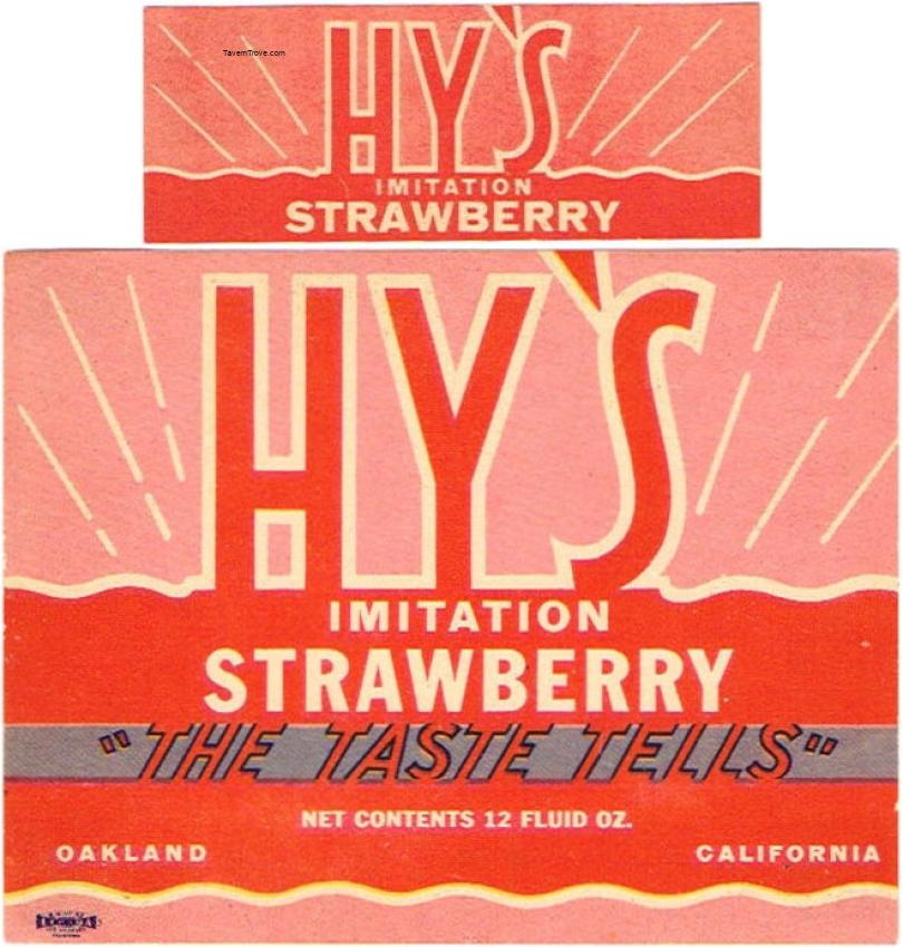 Hy's Imitation Strawberry