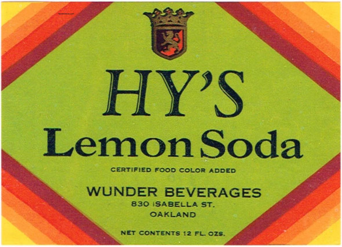Hy's Lemon Soda