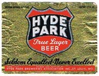 Hyde Park  True Lager  Beer