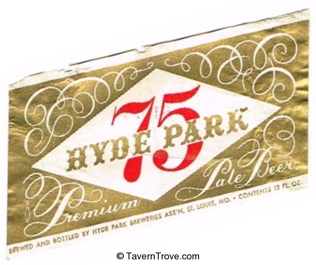 Hyde Park 75 Beer