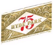 Hyde Park 75 Beer