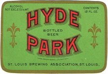 Hyde Park Bottled Beer