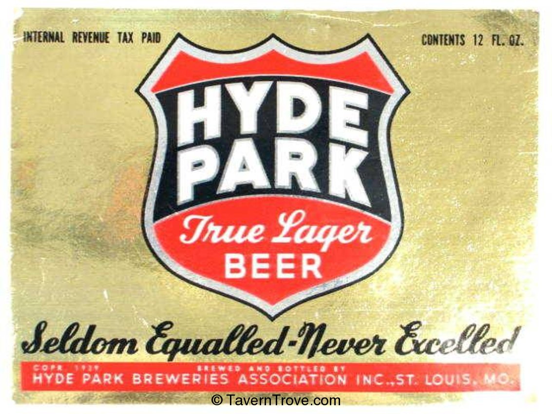 Hyde Park True Lager  Beer