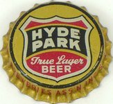 Hyde Park True Lager Beer (metallic)