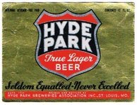 Hyde Park True Lager Beer