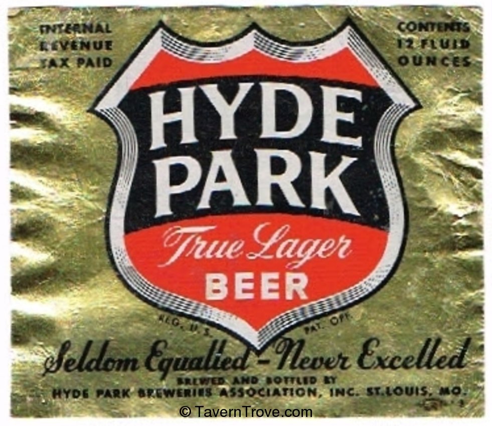 Hyde Park True Lager Beer