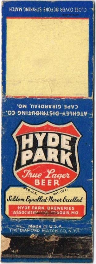 Hyde Park True Lager Beer