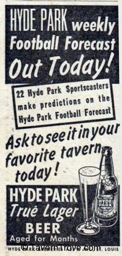 Hyde Park True Lager Beer